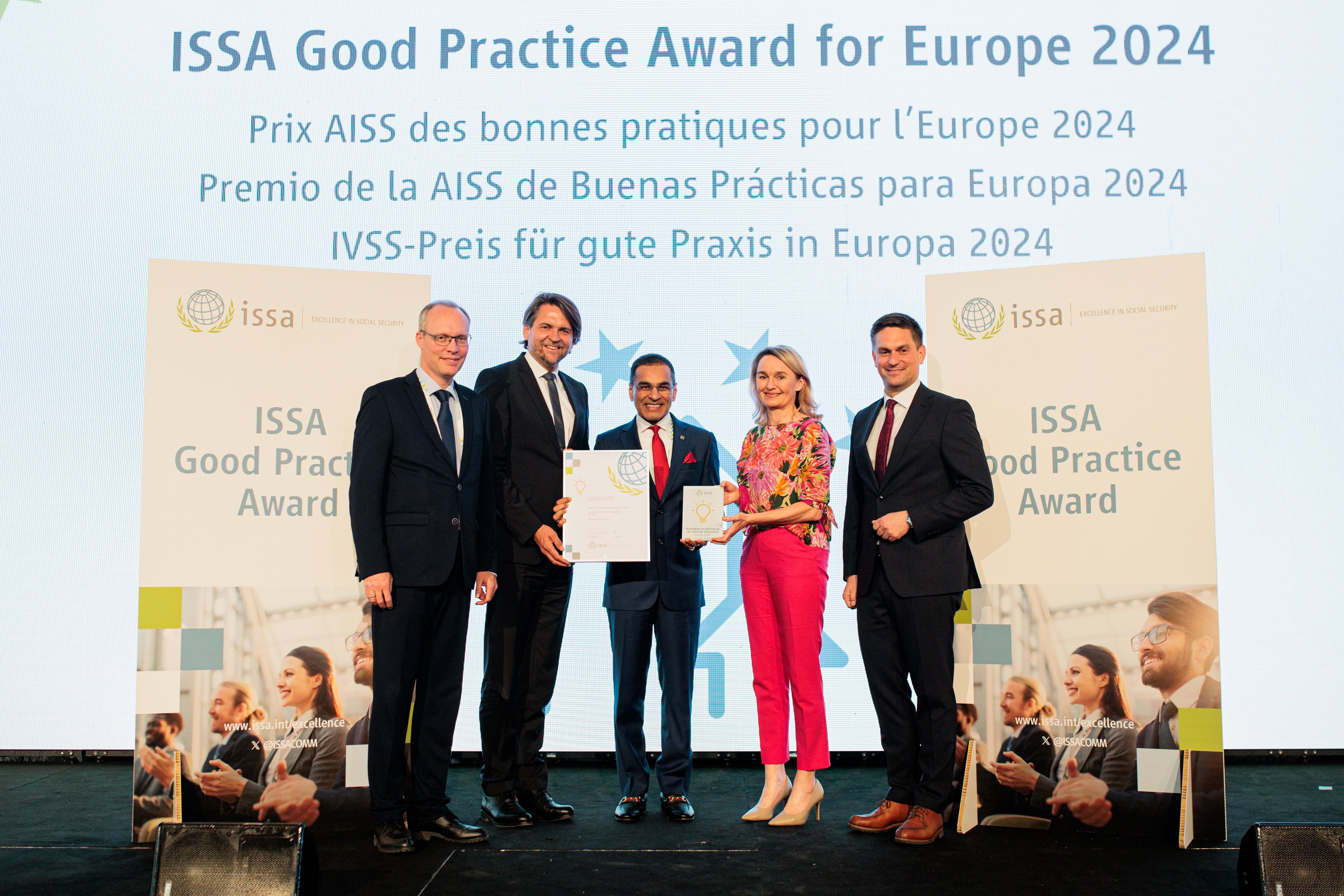 Austria wins the ISSA Special Distinction for Innovation