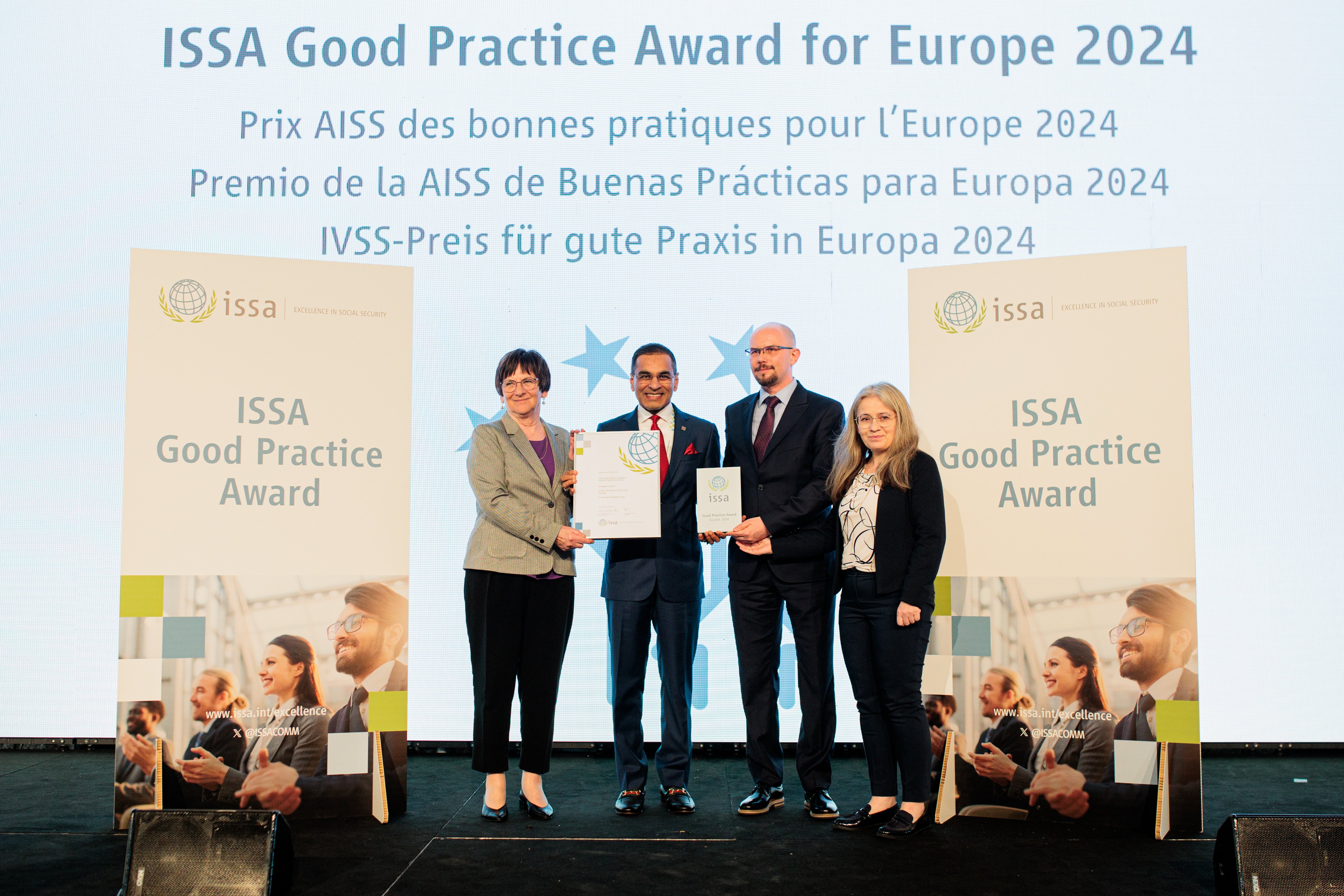 Poland wins the ISSA Good Practice Award for Europe 